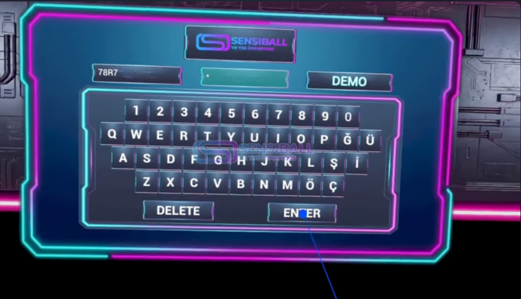 SensiBallVR VR — eğitime başla